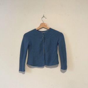 Children’s Blue Button Up Sweater